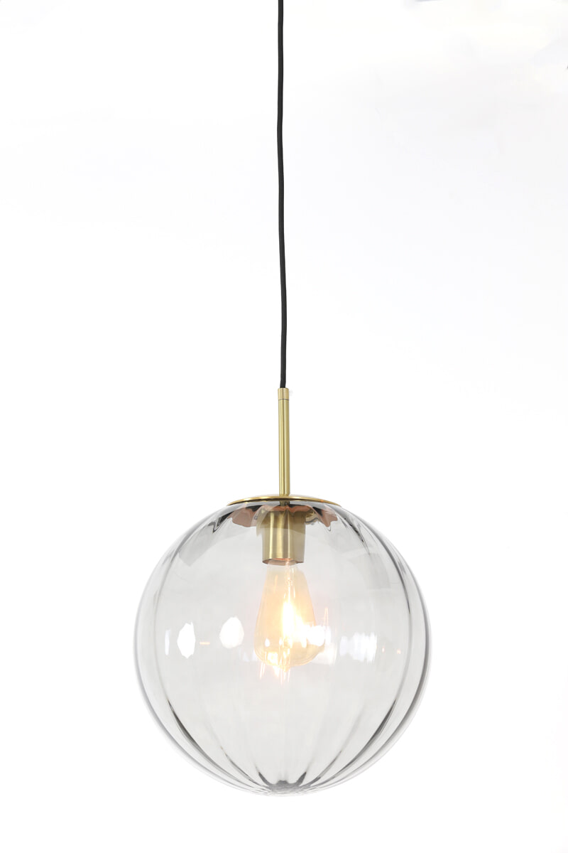 Light & Living Hanglamp 'Magdala' Ø30cm, kleur Lichtgrijs