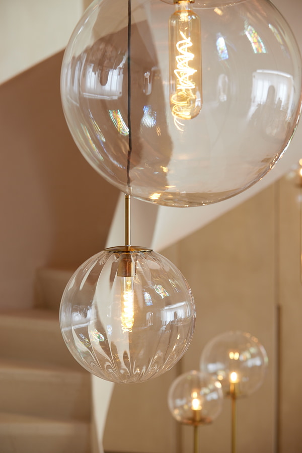 Light & Living Hanglamp 'Magdala' Ø30cm, kleur Transparant