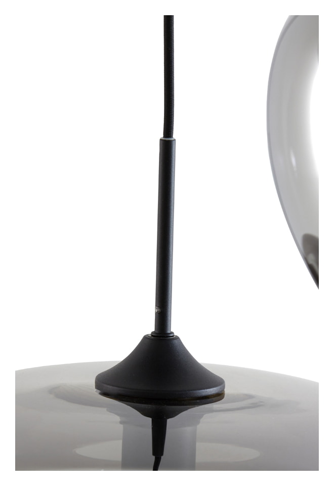 Light & Living Hanglamp 'Mayson' 3-Lamps, kleur Smoke