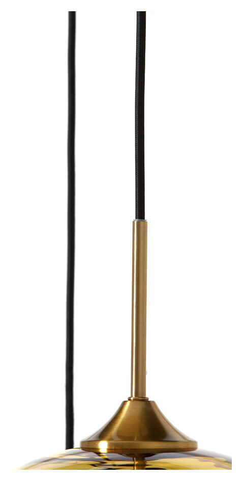 Light & Living Hanglamp 'Mayson' 3-lamps, kleur Goud