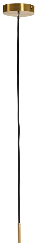 Light & Living Hanglamp 'Medina' 30cm, kleur Antiek Brons/Mat Wit