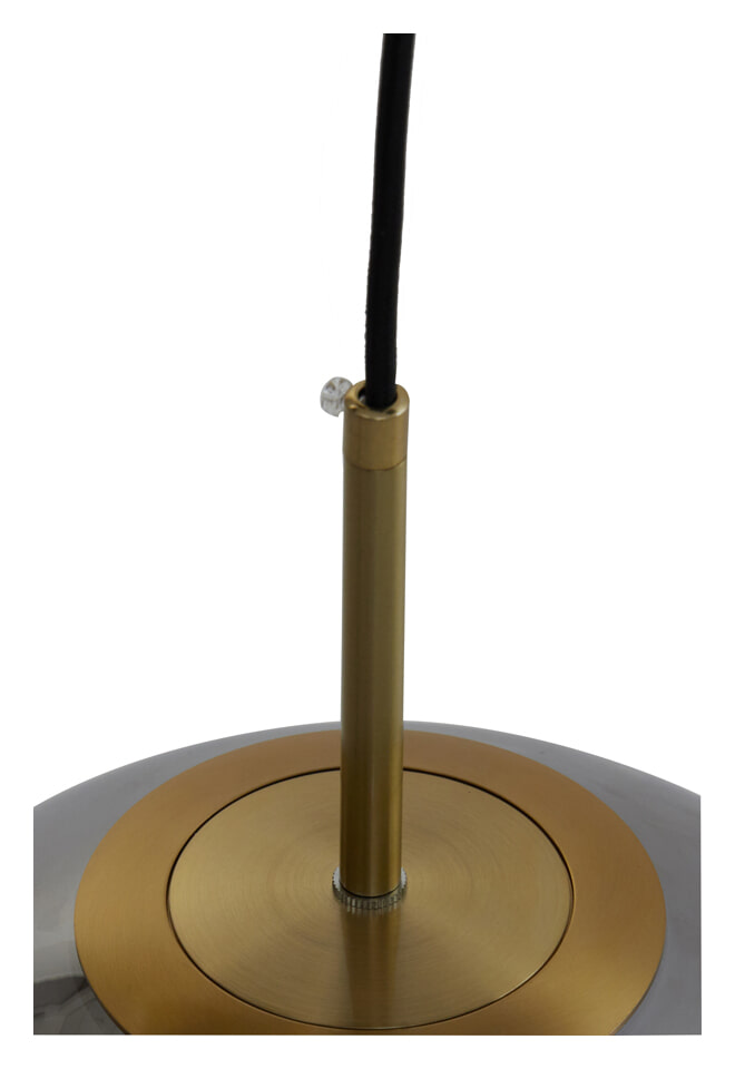Light & Living Hanglamp 'Medina' 30cm, kleur Smoke