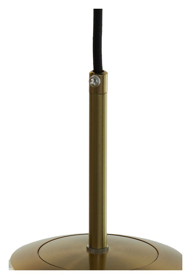 Light & Living Hanglamp 'Medina' 30cm, kleur Amber