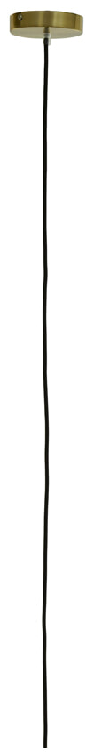 Light & Living Hanglamp 'Medina' 30cm, kleur Amber