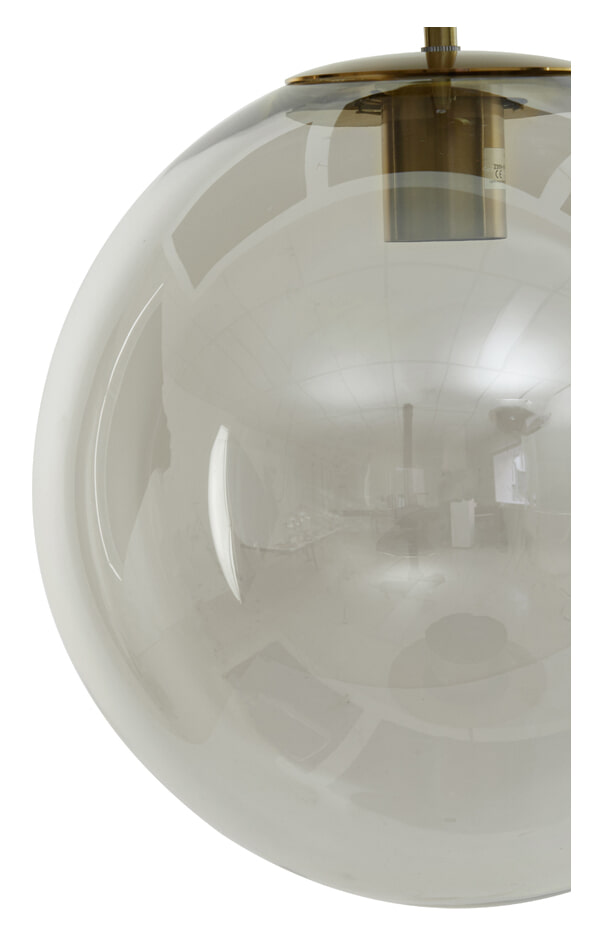 Light & Living Hanglamp 'Medina' 40cm, kleur Antiek Brons