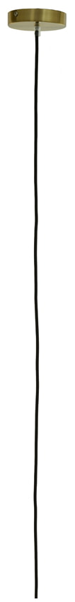 Light & Living Hanglamp 'Medina' 40cm, kleur Amber