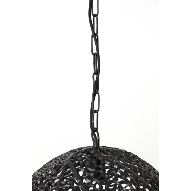 Light & Living Hanglamp 'Sinula' kleur Mat Zwart