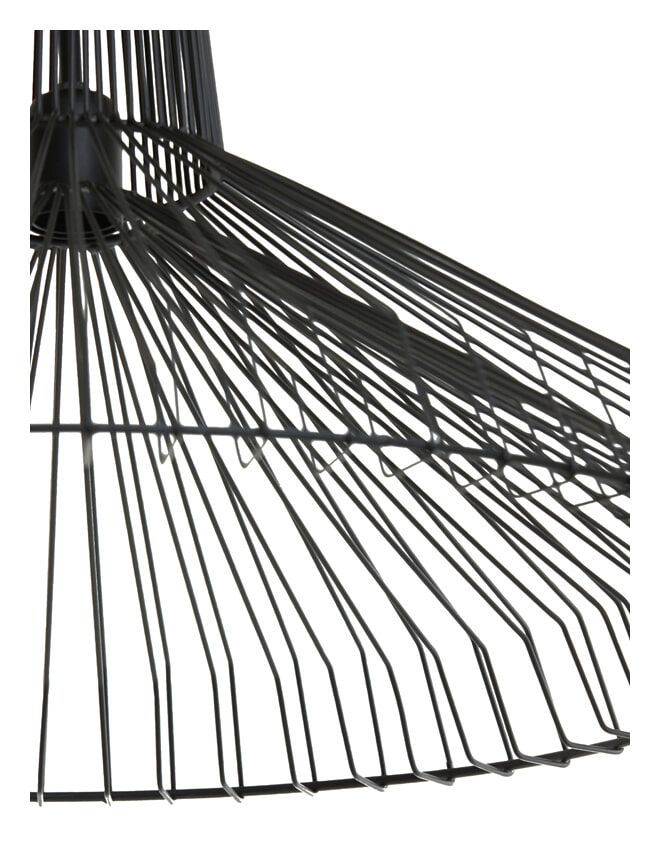Light & Living Hanglamp 'Kasper' Ø65cm, kleur Mat Zwart