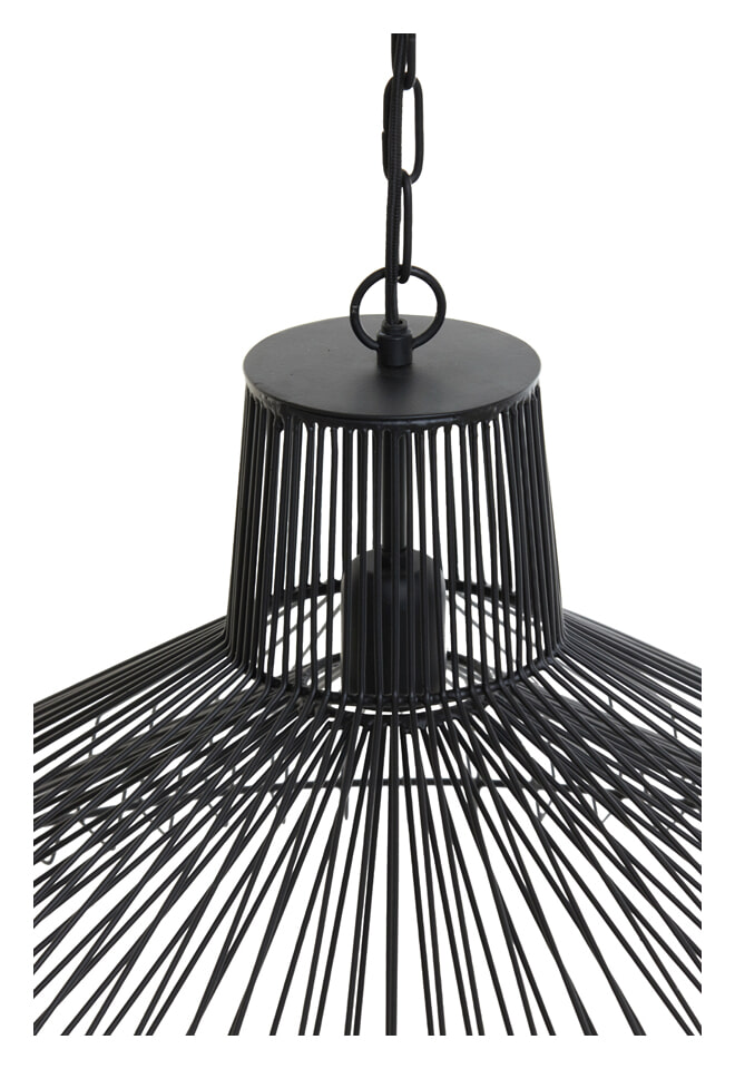 Light & Living Hanglamp 'Kasper' Ø65cm, kleur Mat Zwart