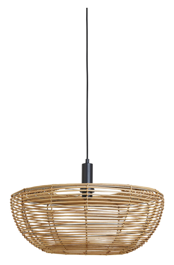 Light & Living Hanglamp 'Milan' Rotan, 60cm