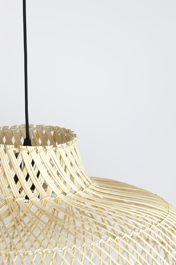 Light & Living Hanglamp 'Charita' Rotan, Ø60cm
