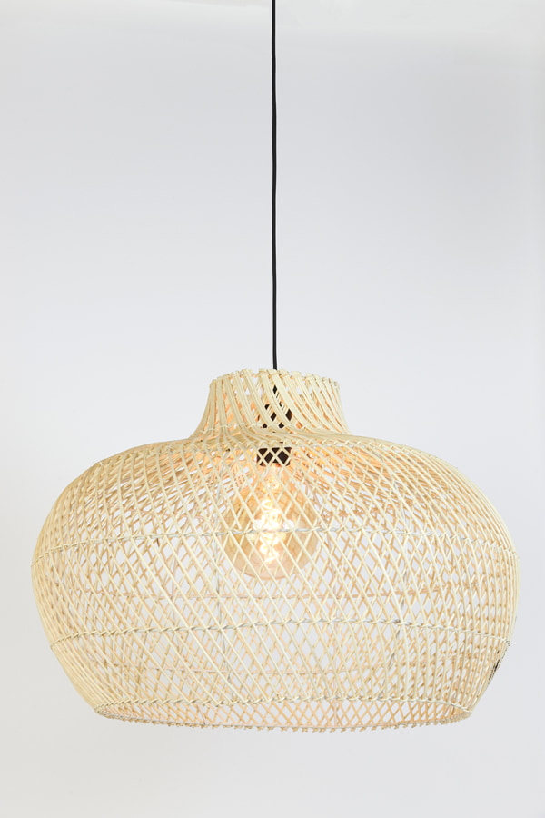 Light & Living Hanglamp 'Charita' Rotan, Ø60cm