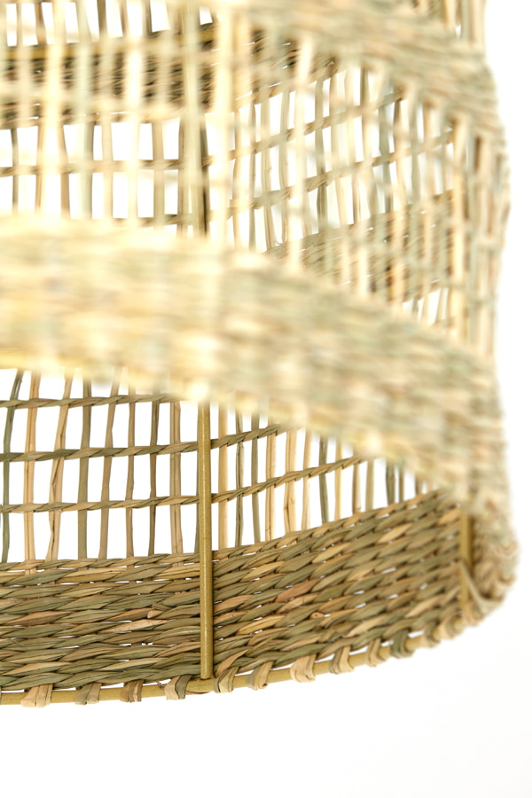Light & Living Hanglamp 'Sagar' Zeegras, 38cm, kleur Naturel