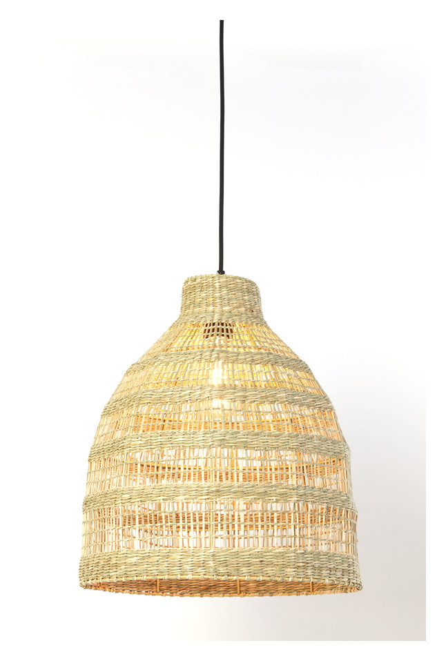 Light & Living Hanglamp 'Sagar' Zeegras, 38cm, kleur Naturel