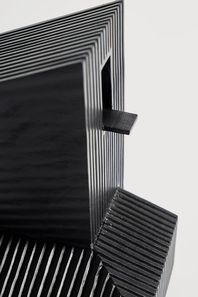 Ethnicraft Ornament 'Modern Farmhouse' Mahoniehout, kleur Zwart