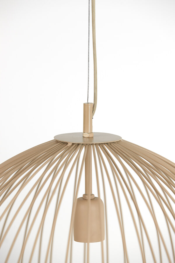 Light & Living Hanglamp 'Rilana' Ø34cm, kleur Beige