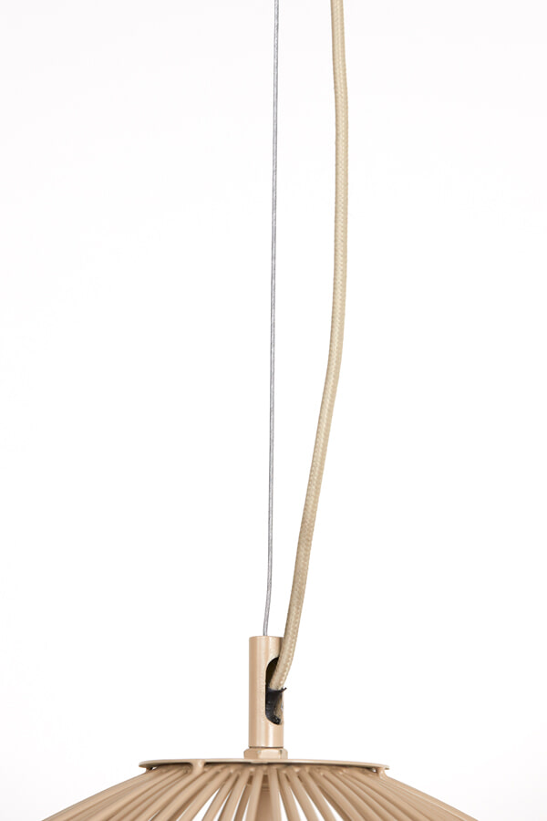 Light & Living Hanglamp 'Rilana' Ø34cm, kleur Beige