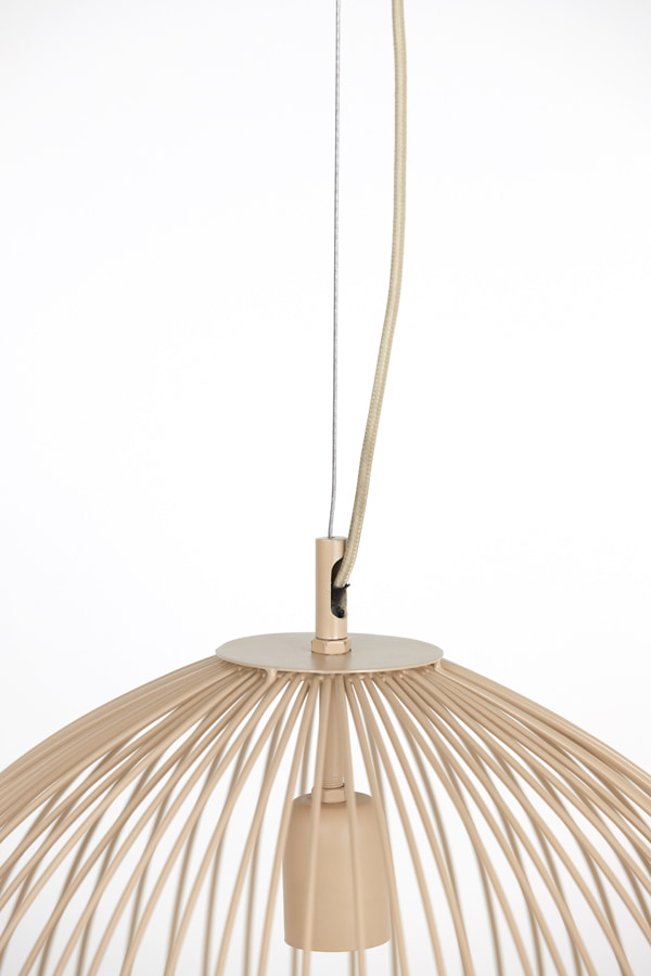 Light & Living Hanglamp 'Rilana' Ø45cm, kleur Beige