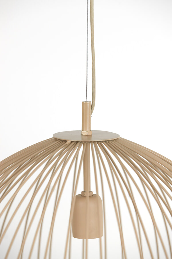 Light & Living Hanglamp 'Rilana' Ø56cm, kleur Beige