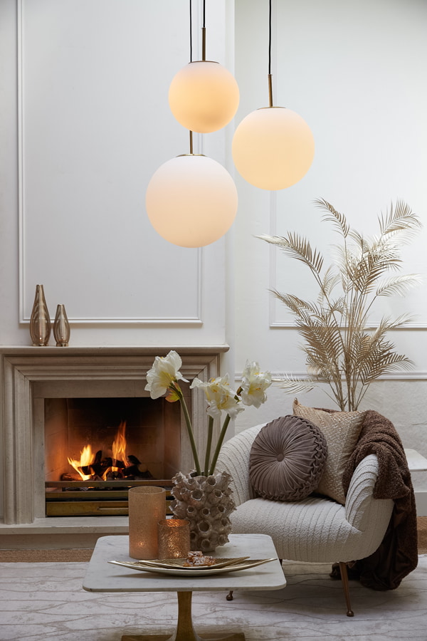 Light & Living Hanglamp 'Medina' 25cm, kleur Antiek brons