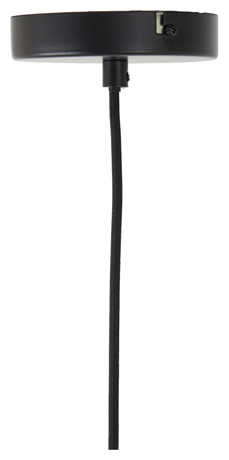 Light & Living Hanglamp 'Plumeria' 40cm, kleur Zwart