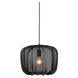 Light & Living Hanglamp 'Plumeria' 40cm, kleur Zwart