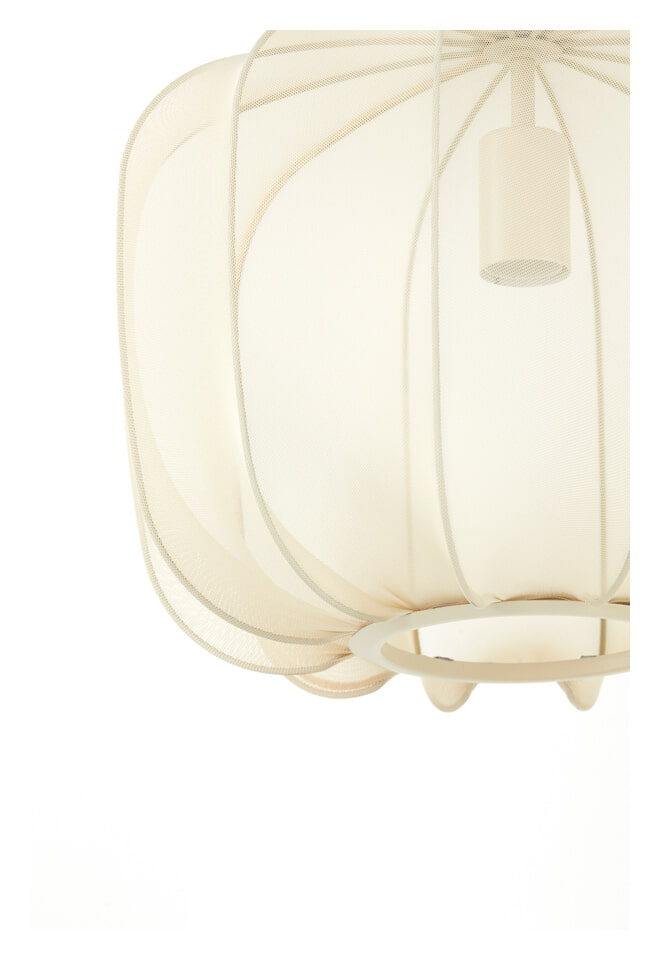 Light & Living Hanglamp 'Plumeria' 40cm, kleur Zand