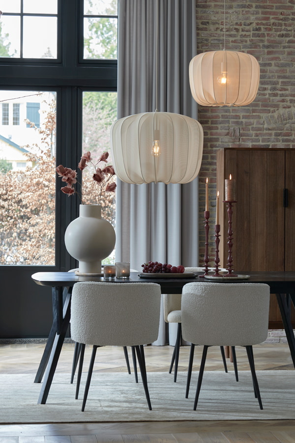 Light & Living Hanglamp 'Plumeria' 50cm, kleur Zand