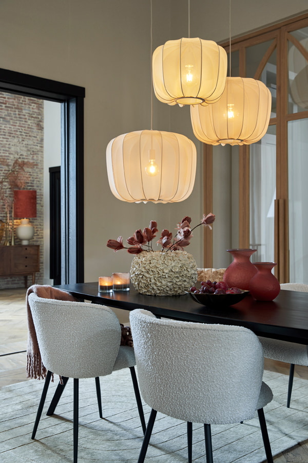 Light & Living Hanglamp 'Plumeria' 60cm, kleur Zand