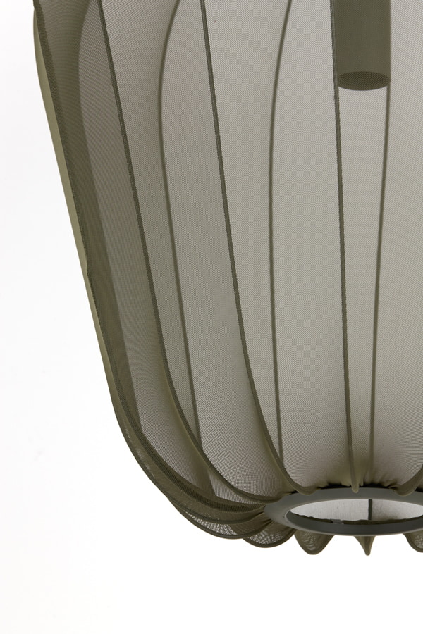 Light & Living Hanglamp 'Plumeria' 50cm, kleur Donkergroen