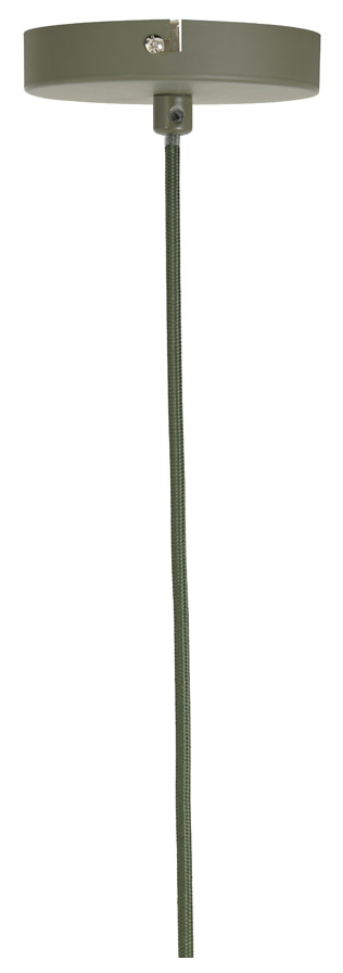 Light & Living Hanglamp 'Plumeria' 50cm, kleur Donkergroen