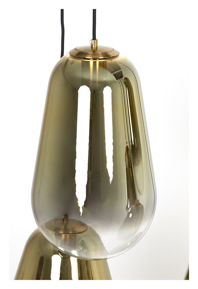 Light & Living Hanglamp 'Maeve' 7-Lamps, kleur Goud