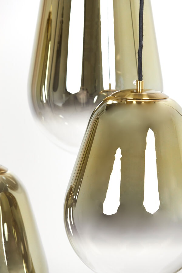 Light & Living Hanglamp 'Maeve' 7-Lamps, kleur Goud