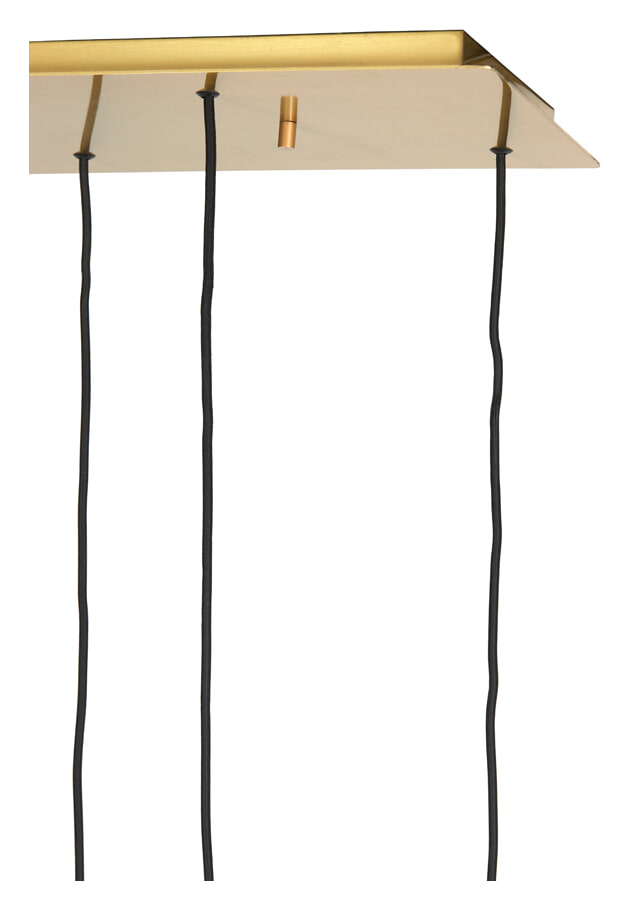 Light & Living Hanglamp 'Maeve' 7-Lamps, kleur Goud