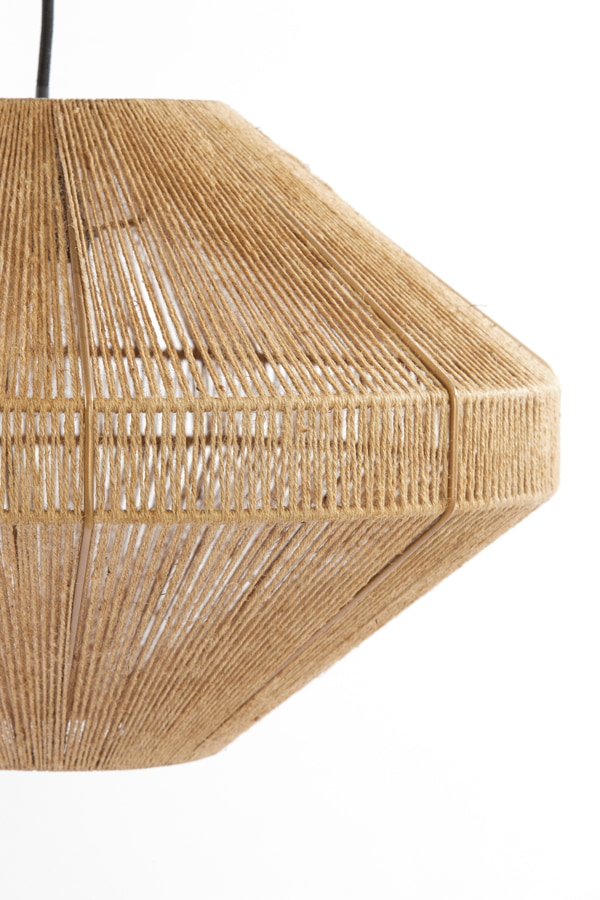 Light & Living Hanglamp 'Mallow' Jute, 50cm, kleur Naturel
