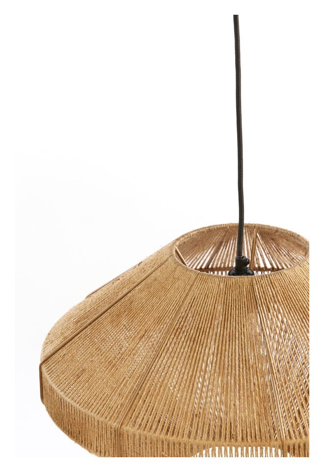 Light & Living Hanglamp 'Mallow' Jute, 50cm, kleur Naturel