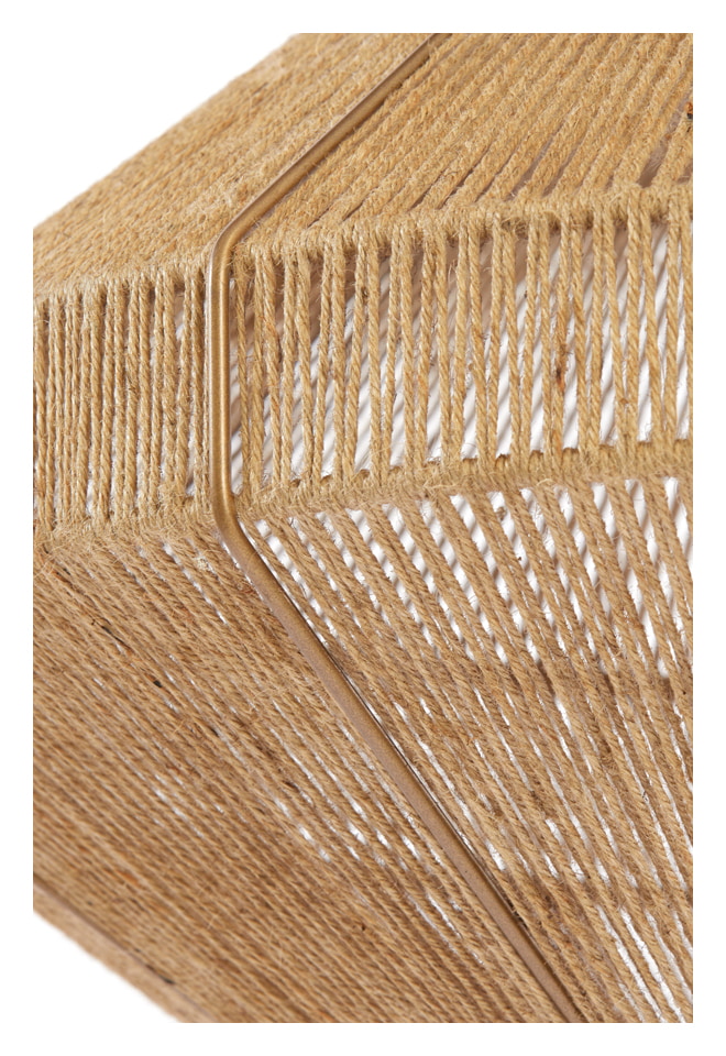 Light & Living Hanglamp 'Mallow' Jute, 50cm, kleur Naturel