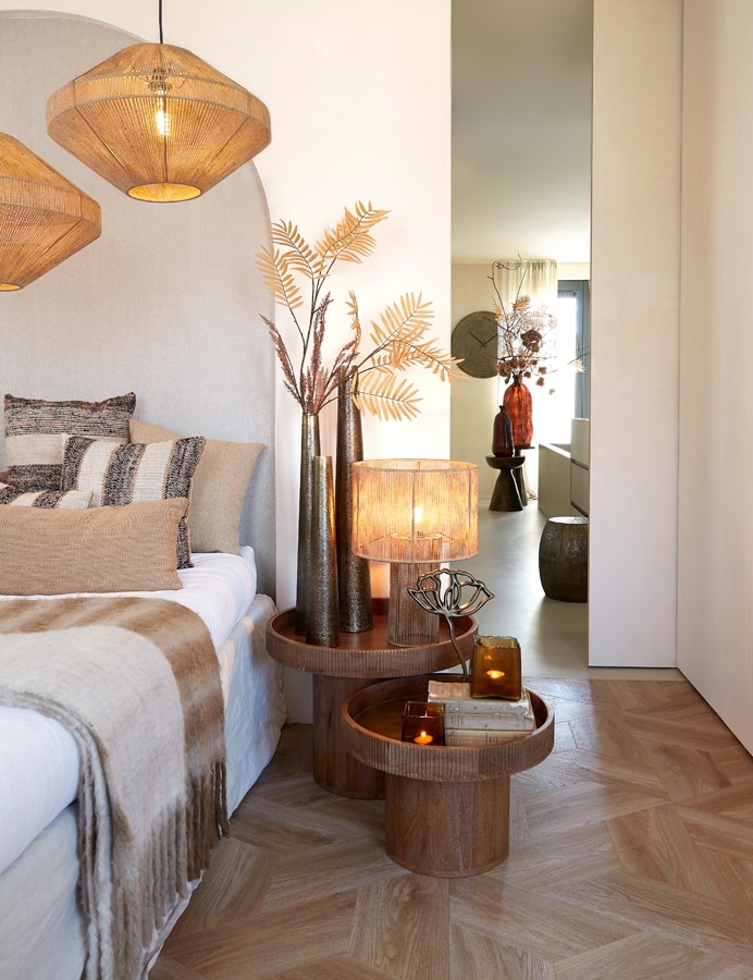 Light & Living Hanglamp 'Mallow' Jute, 50cm, kleur Naturel