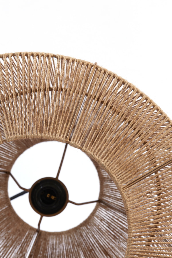 Light & Living Hanglamp 'Malva' Jute, 50cm, kleur Naturel