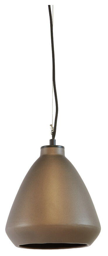 Light & Living Hanglamp Desi 23cm - Mat Brons