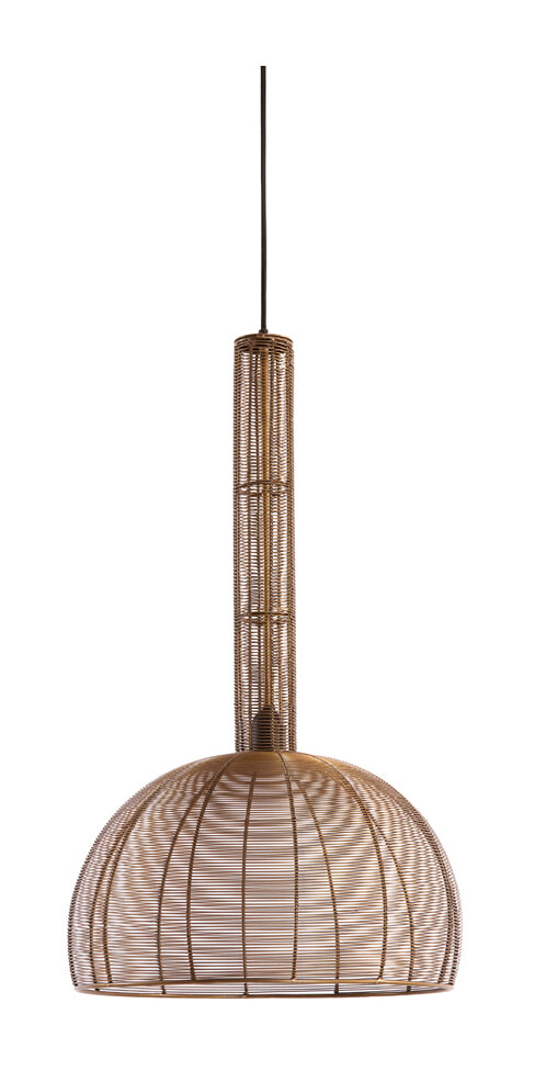 Light & Living Hanglamp Tartu 70cm hoog - Antiek Brons