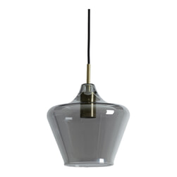 Light & Living Hanglamp 'Solly' Ø22cm, kleur Antiek Brons/Smoke