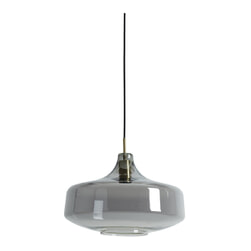 Light & Living Hanglamp 'Solna' Ø30cm, kleur Antiek Brons/Smoke
