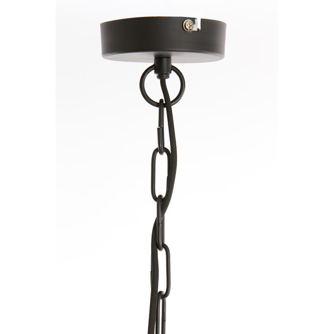 Light & Living Hanglamp 'Tomek' Ø29cm, kleur Mat Zwart