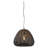 Light & Living Hanglamp 'Finou' Ø42cm, kleur Mat Zwart