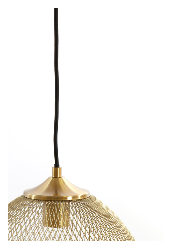 Light & Living Hanglamp 'Moroc' 3-lamps, kleur Goud