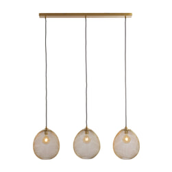 Light & Living Hanglamp 'Moroc' 3-lamps, kleur Goud