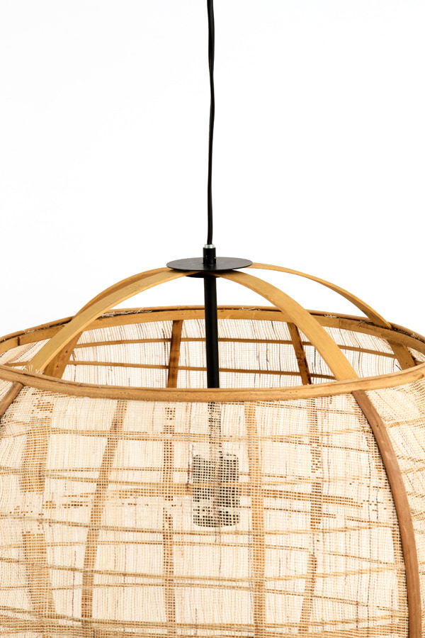 Light & Living Hanglamp 'Reeva' 50cm, kleur Beige
