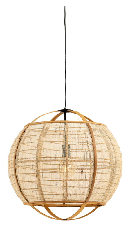 Light & Living Hanglamp 'Reeva' 50cm, kleur Beige