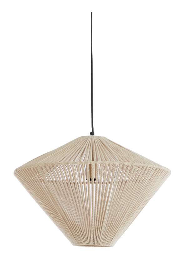 Light & Living Hanglamp 'Felida' 53cm, kleur Crème